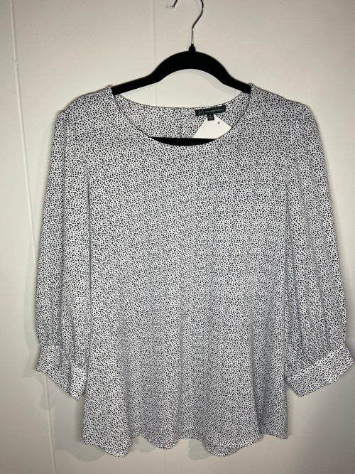 Adrianna Papell Blouse M Long Sleeve 