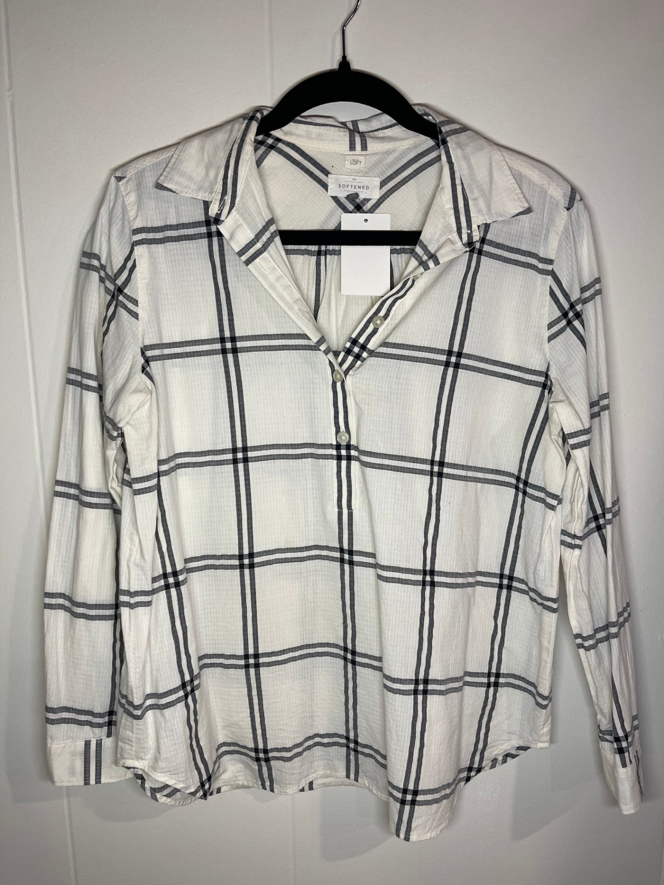 LOFT Shirt M Long Sleeve 