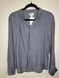 Liz Claiborne Blouse M Long Sleeve 