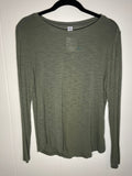 Old Navy Long Sleeve Shirt S Green