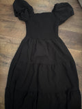 Pretty garden Dress Small Black